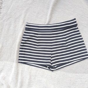 J.Crew navy striped shorts - size 4